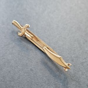 Vintage Scimitar Tie Clip